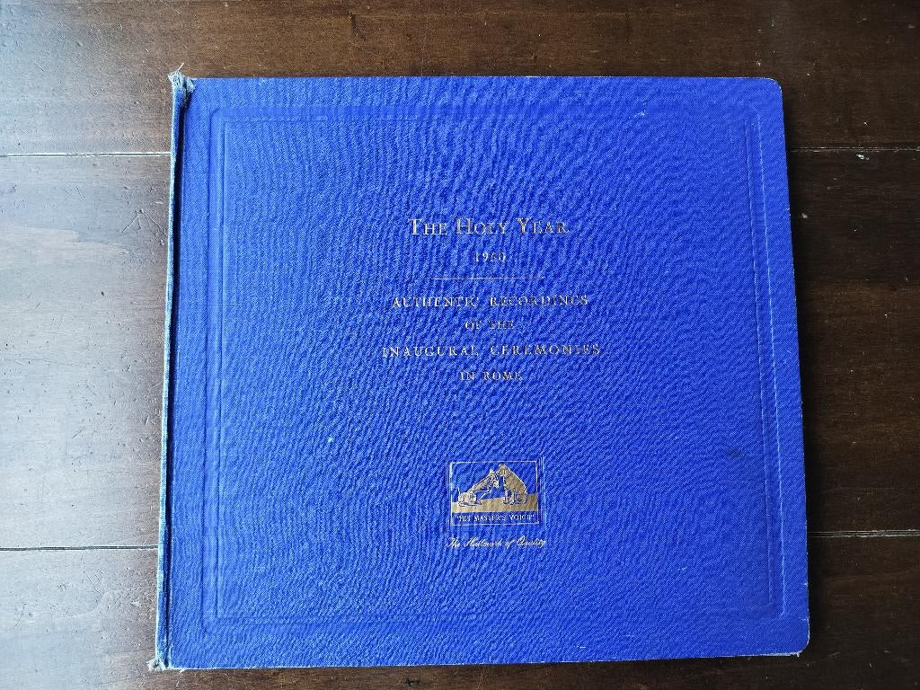The Holy Year 1950 (4-platen box, HMV) - 78 toeren album, Cd's en Dvd's, Vinyl | Overige Vinyl, Ophalen of Verzenden, Gebruikt
