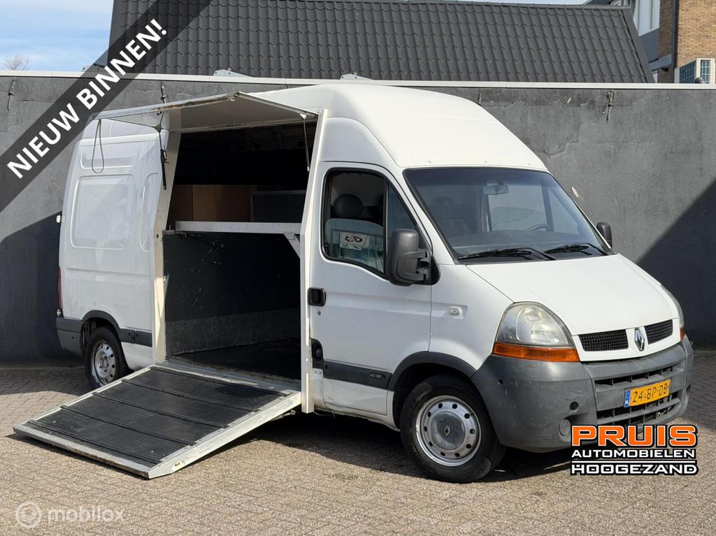 Renault Master 5dCi L3H3 Apk (04-2027) -PAARDENBUS-HORSETRUC, Auto's, Bestelauto's, Gebruikt, 4 cilinders, Renault, Origineel Nederlands