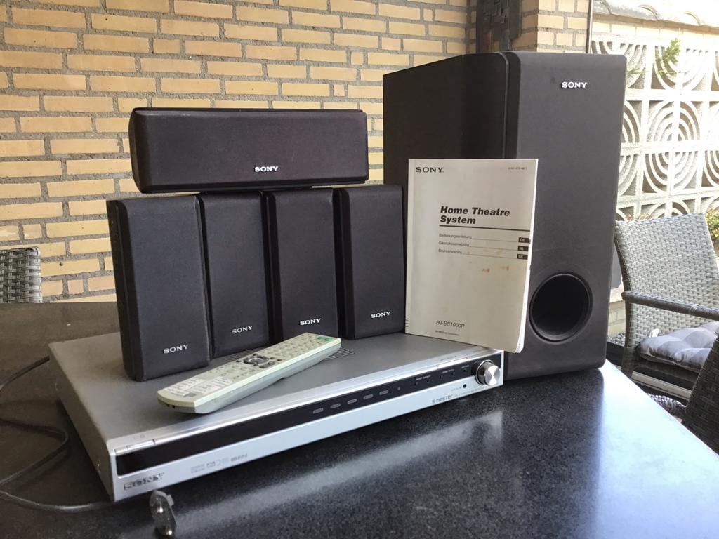 Sony Home Theatre System  en 5.1 geluid, Audio, Tv en Foto, Home Cinema-sets, Ophalen, Gebruikt, 70 watt of meer, 5.1-systeem