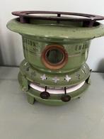 Kroon emaille petroleum stel 2 pits, Ophalen of Verzenden