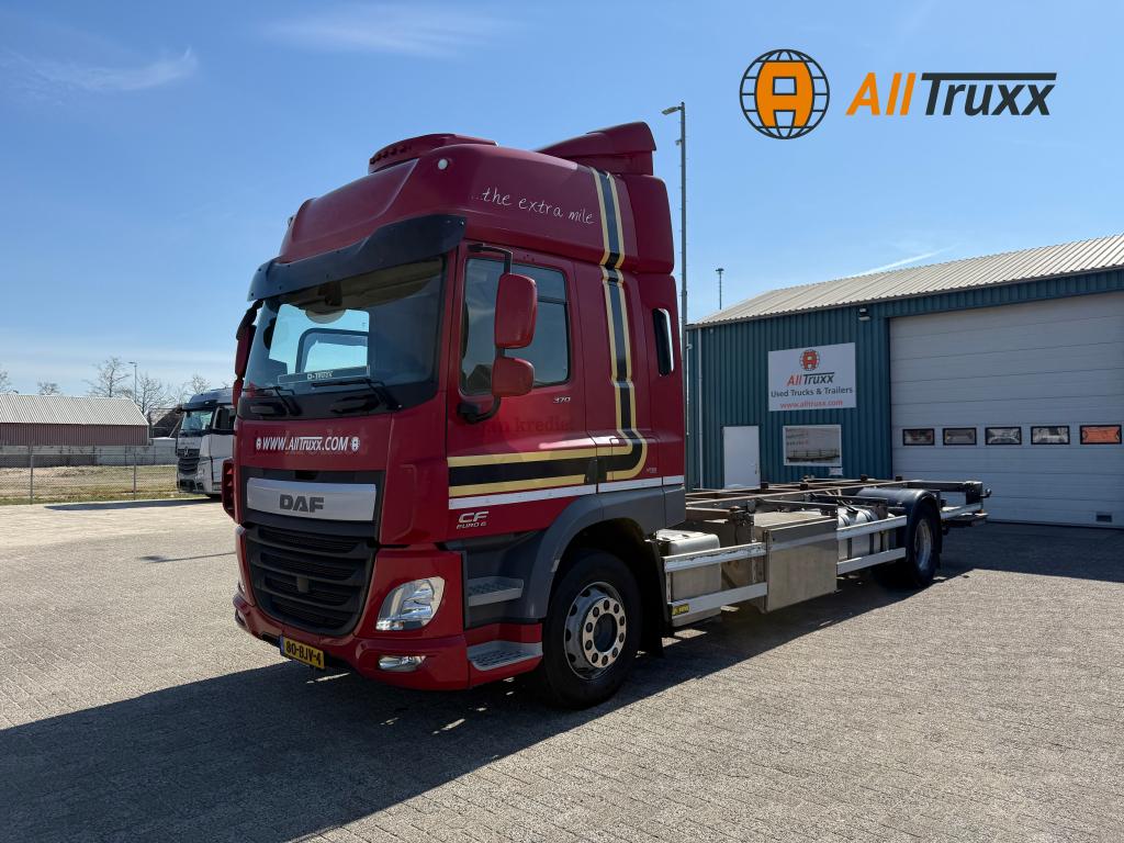 DAFCF 370 Euro 6 BDF Airco APK 08-2026 NL truck, Automaat, Achterwielaandrijving, Euro 6, Origineel Nederlands