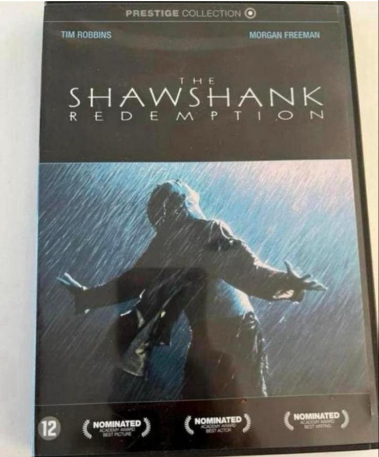 The Shawshank Redemption DVD - Tim Robbins, Morgan Freeman, Vanaf 12 jaar, Ophalen of Verzenden, Zo goed als nieuw