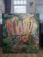 Modern schilderij, Holland. Veel details. Kunstenaar S.E, Ophalen