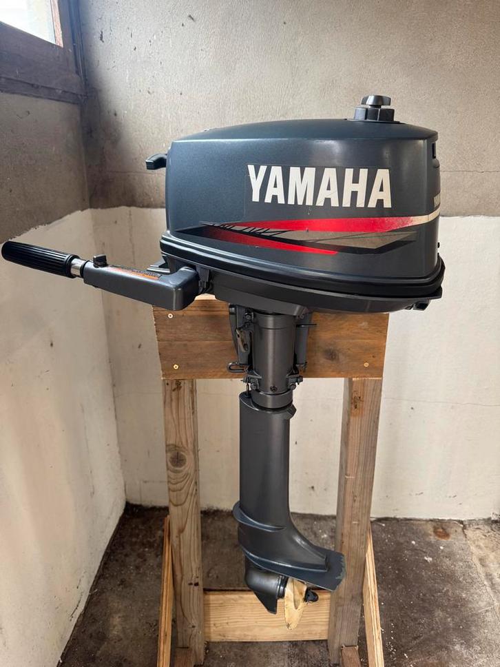 Yamaha 4pk 2-takt - Langstaart, Watersport en Boten, Buiten- en Binnenboordmotoren, Gebruikt, Benzine, Buitenboordmotor, Minder dan 5 pk