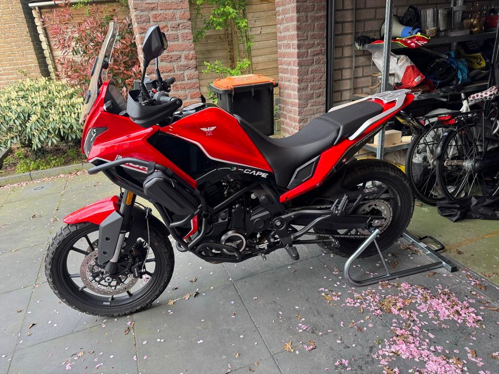 Moto Morini X-Cape 650 - garantie - btw, Motoren, Nieuw, Bedrijf, Meer dan 35 kW, Enduro