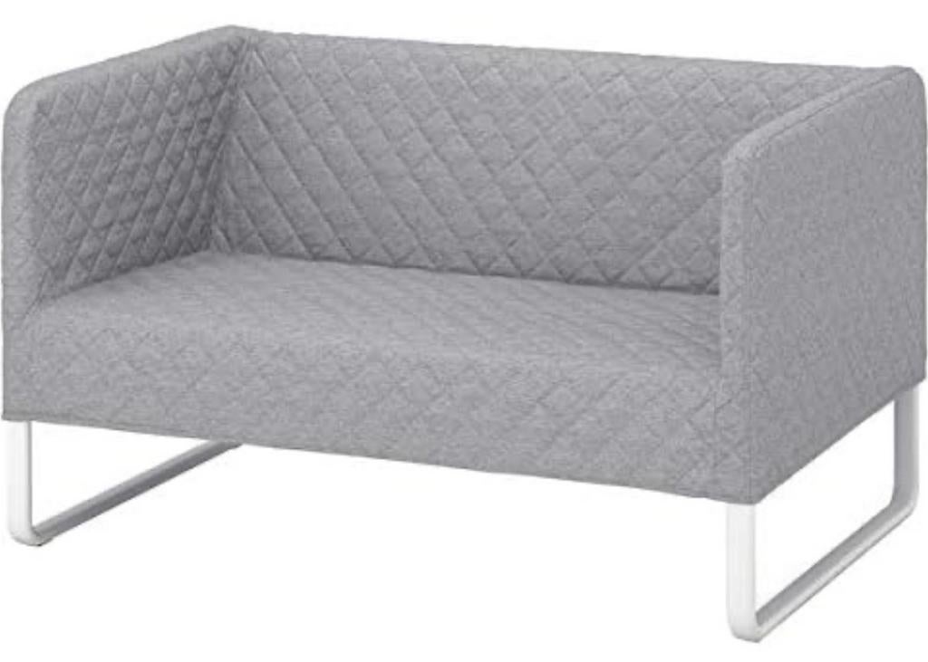 IKEA KNOPPARP 2-zitsbank, Gebruikt, 150 tot 200 cm, Tweepersoons, 75 tot 100 cm