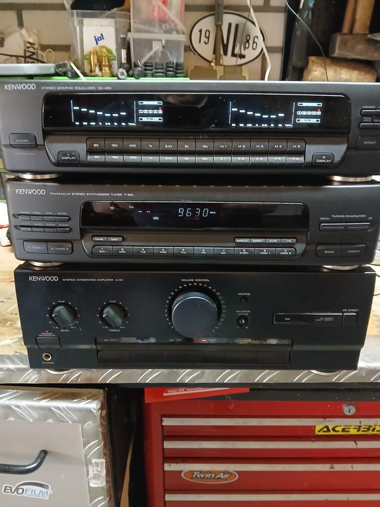 Kenwood midi setje, Audio, Tv en Foto, Stereo-sets, Ophalen of Verzenden, Gebruikt, Overige merken, Losse componenten