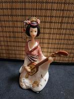 Geisha beeldje lotus, Ophalen of Verzenden, Nieuw, Mens