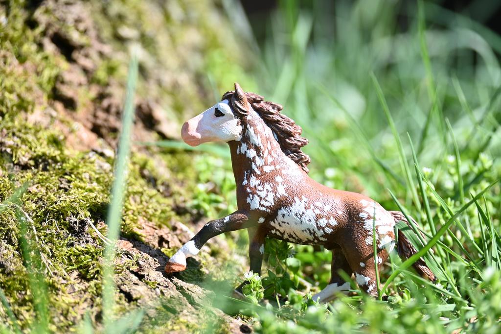 Schleich repaint pony hengst, Verzamelen, Dierenverzamelingen, Ophalen of Verzenden, Nieuw, Paard, Beeldje of Figuurtje