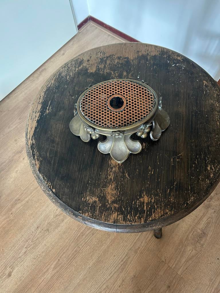 Antieke rechaud van Brons - Sierlijk en Functioneel, Antiek en Kunst, Ophalen