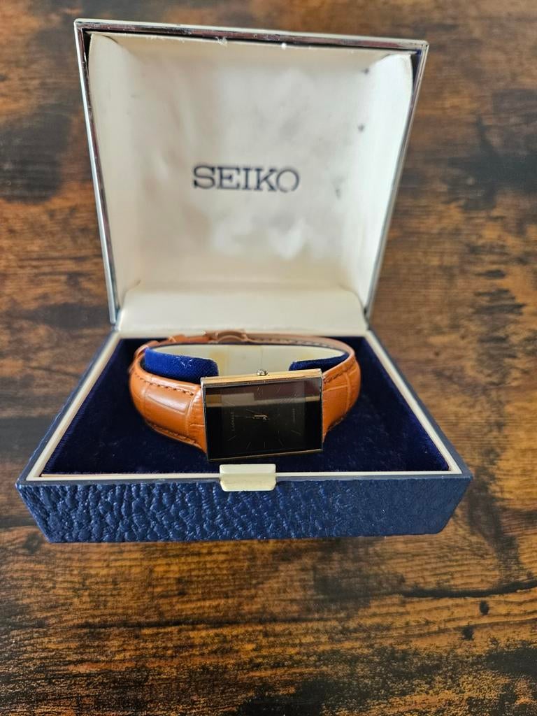 Seiko Lasssle Polshorloge, Ophalen of Verzenden, Staal, Seiko