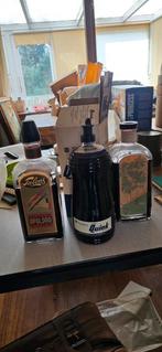 Drie oude inktflessen: Talens, Parker Quink, Galoten, Ophalen