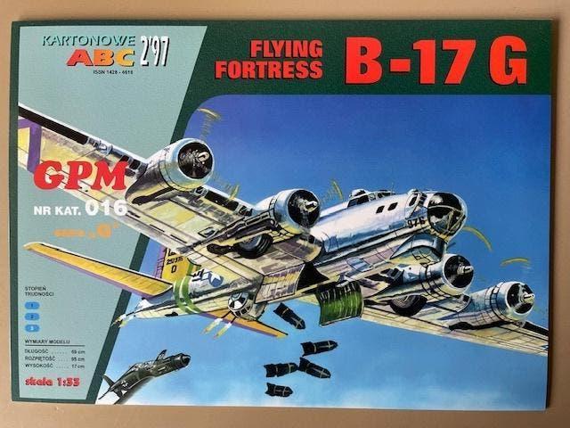 Kartonnen bouwplaat B17 - "a Bit o' lace" - schaal 1/33, Overige merken, Nieuw, Ophalen of Verzenden, Groter dan 1:72