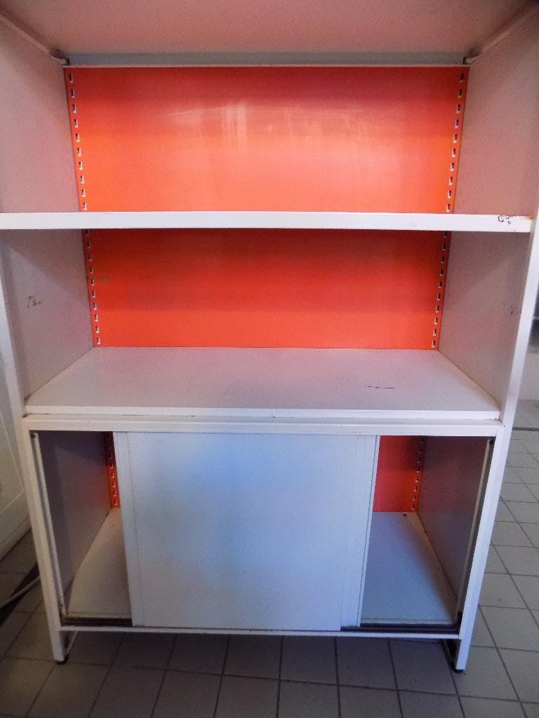 Gispen 5600 kast Andre Cordemeyer vintage retro industrieel, Huis en Inrichting, Ophalen, 100 tot 150 cm, Minder dan 150 cm, Metaal