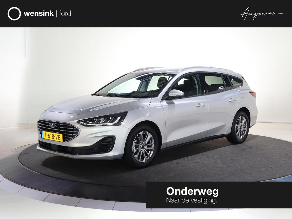 Ford Focus Wagon 1.0 EcoBoost Hybrid Titanium | Winterpakket, Auto's, Gebruikt, Origineel Nederlands, Handgeschakeld, 19 km/l