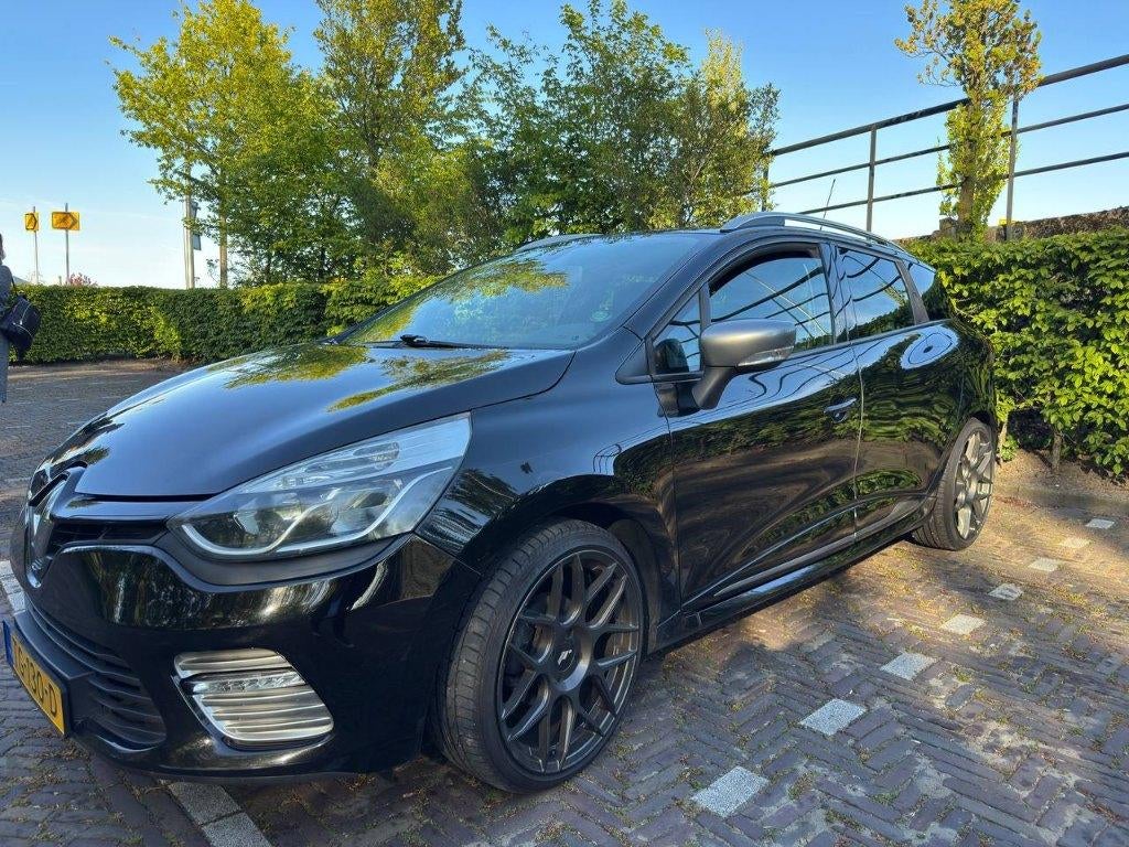 Renault Clio 1.2 TCE 88KW Estate EDC 2013 Zwart, Euro 5, 4 cilinders, Particulier, Geïmporteerd