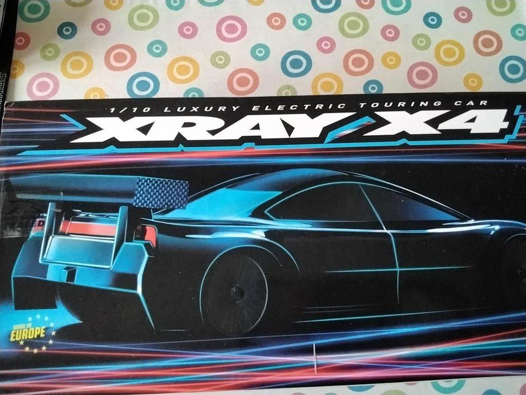 Xray x4 nieuwe ongebruikte, Elektro, Nieuw, Ophalen of Verzenden, Schaal 1:10