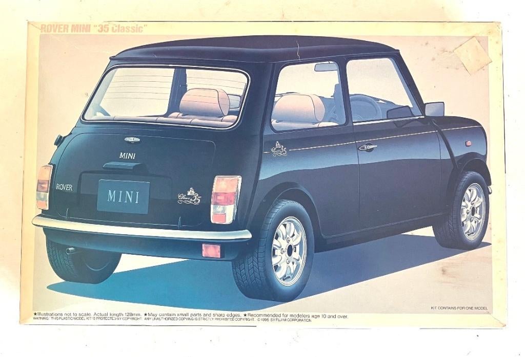 MINI “ CLASSIC 35 “ bouwdoos Fujimi schaal 1:24., Hobby en Vrije tijd, Modelbouw | Auto's en Voertuigen, Fujimi, Auto, Groter dan 1:32