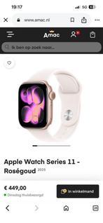 Apple watch 11 rose gold, IOS, Slaap, Ophalen of Verzenden, Zo goed als nieuw