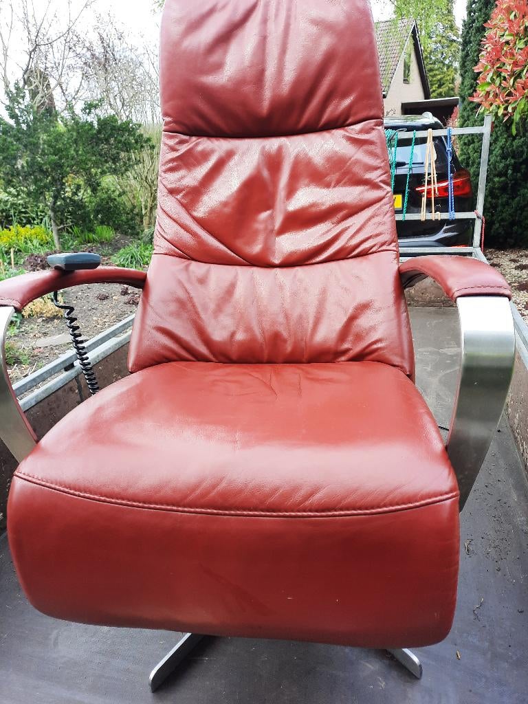 Sta-op stoel Prominent, Minder dan 75 cm, Leer, Zo goed als nieuw, 75 tot 100 cm