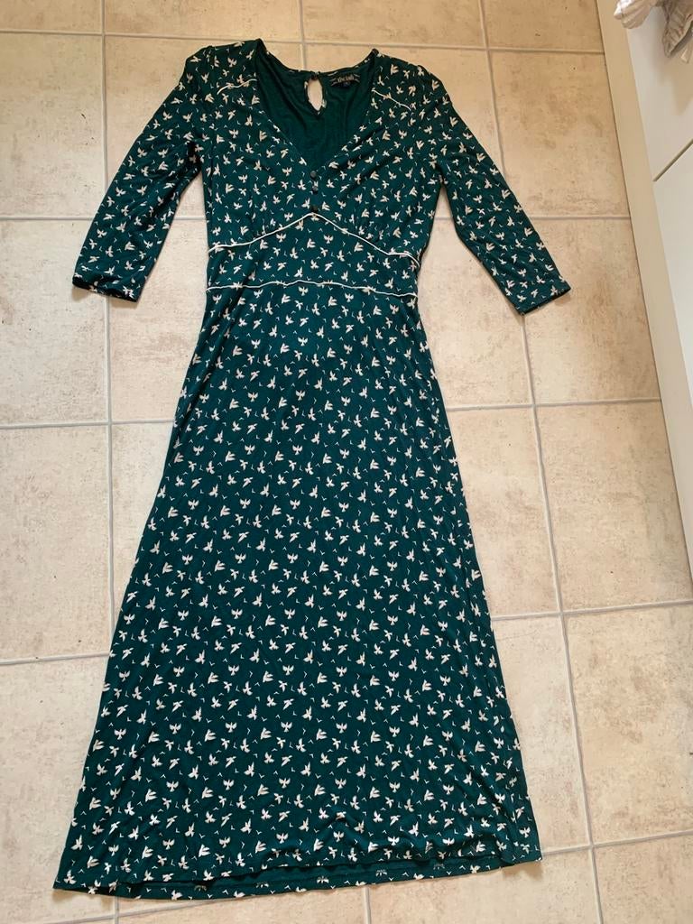 jurk king Louie, Kleding | Dames, Jurken, Ophalen of Verzenden, Zo goed als nieuw, Maat 38/40 (M), Onder de knie