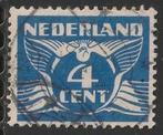 Nederland 1926 176b Vliegende duif 4c, Gest, Postzegels en Munten, Ophalen of Verzenden, T/m 1940, Gestempeld