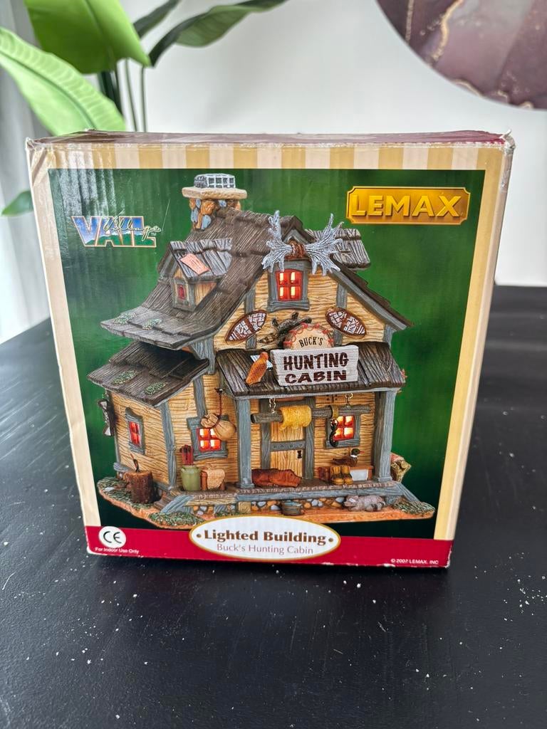 Lemax Buck’s Hunting Cabin, Diversen, Kerst, Ophalen, Zo goed als nieuw
