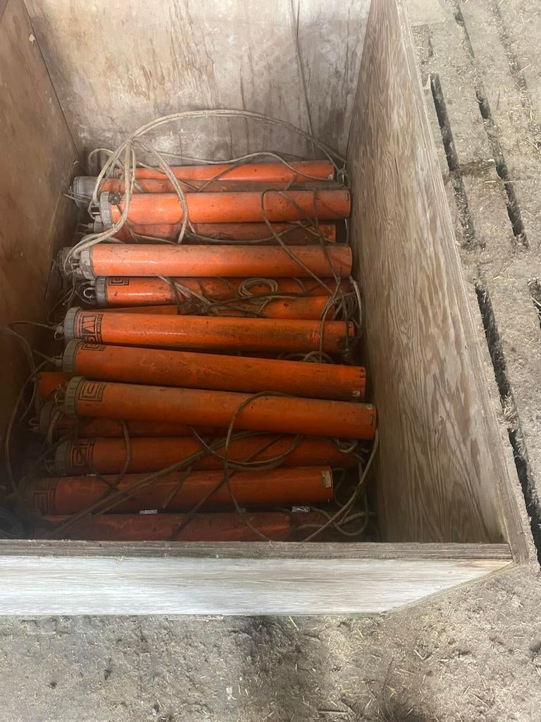 Melkmeters en pulsators