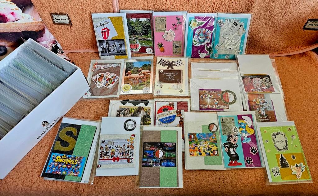 10 kaarten 10 euro., Ophalen of Verzenden, Overige thema's, Blanco kaart of Basiskaart