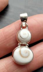 Shiva eye kettinghanger, Verzenden, Nieuw, Wit, Zilver