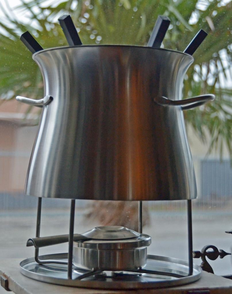 bodum fondueset, Ophalen, Zo goed als nieuw, Brander, Fondueset