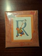 Borduurwerkje - Letter ''R'', Hobby en Vrije tijd, Borduren en Borduurmachines, Ophalen of Verzenden, Zo goed als nieuw, Handborduren
