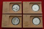 Set 16 zilveren 2000 Peseta Olympisch Spelen Barcelona 1992, Ophalen of Verzenden, Overige landen, Setje, Zilver