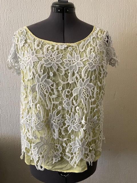 Leuk Shirt van Sao Paulo maat 44/46, Ophalen of Verzenden, Zo goed als nieuw, Maat 42/44 (L), Korte mouw