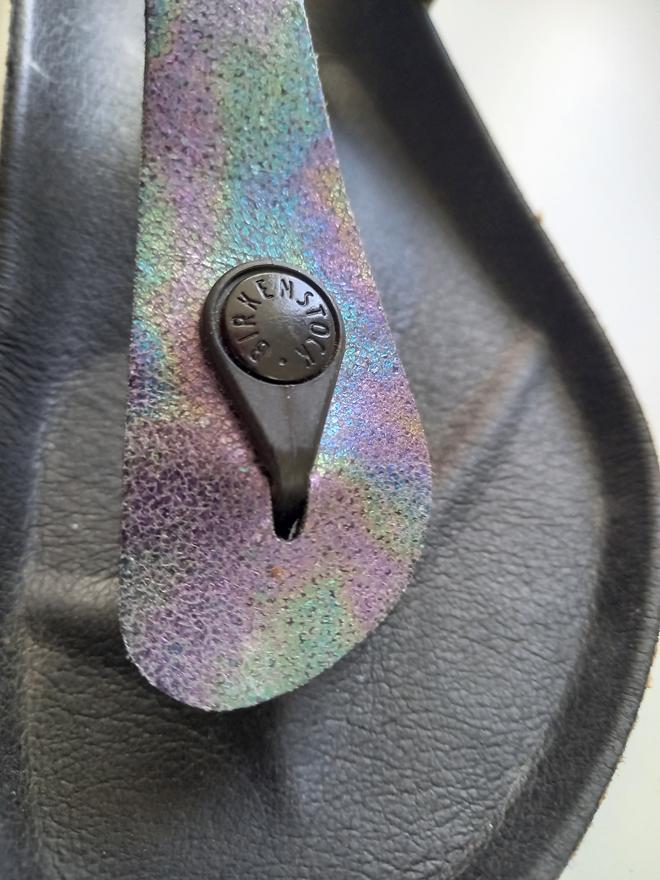 Birkenstock Gizeh MF Iridescent sandaal, maat 39, Kleding | Dames, Schoenen, Verzenden, Nieuw, Sandalen of Muiltjes, Birkenstock