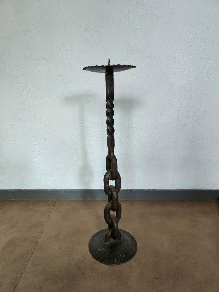 Brutalist kandelaar, Ophalen of Verzenden, Overige materialen