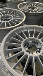 BMW E30 Alpina imi Velgen 17 inch 4x100 multist zgan banden, Ophalen, Gebruikt, Banden en Velgen, 17 inch