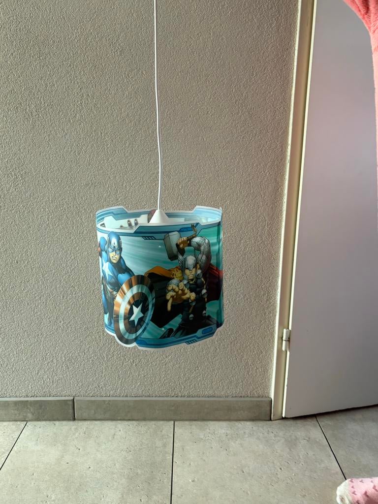 Avengers hanglamp, Ophalen, Gebruikt, Kunststof, Minder dan 50 cm