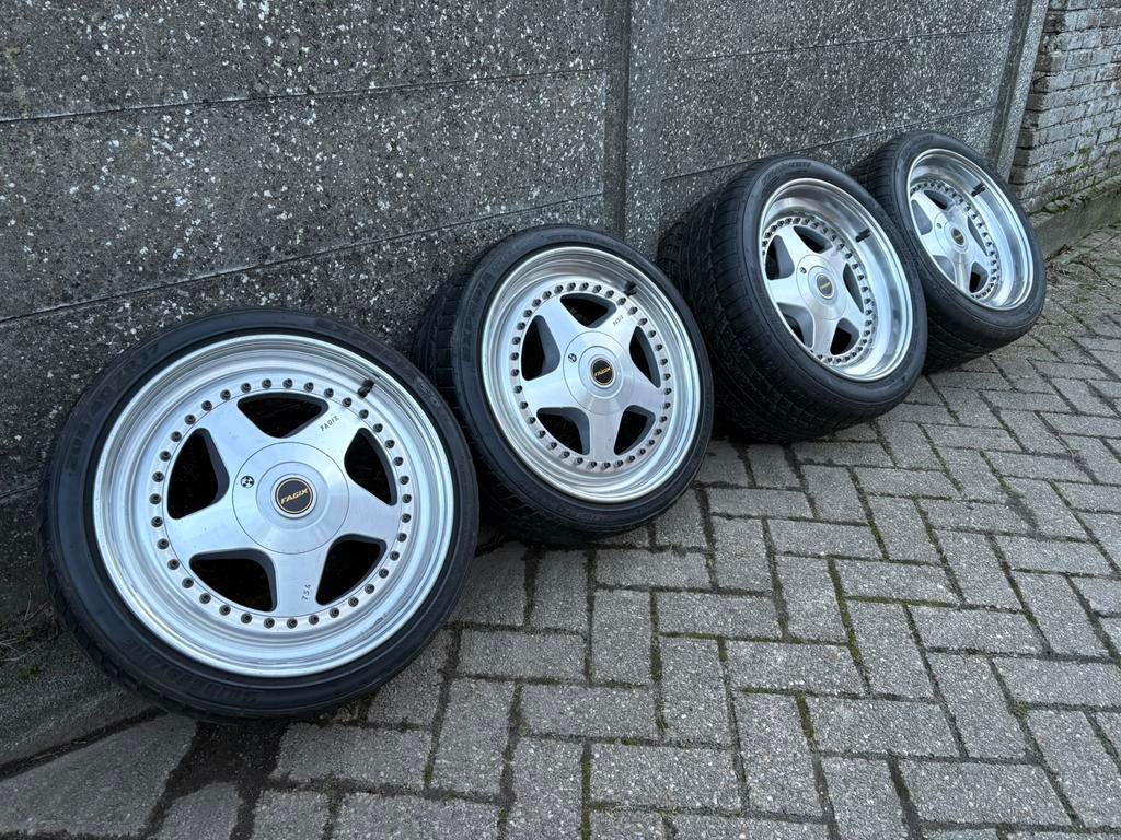 17” Fagix 754 velgen - breedset - 3delig, Auto-onderdelen, Banden en Velgen, Ophalen, Gebruikt, Velg(en), 275 mm