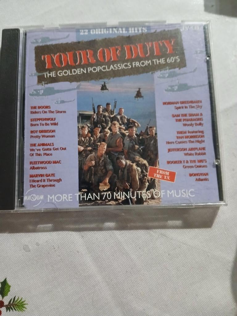 Tour of Duty: Golden Popclassics from the 60's CD, Cd's en Dvd's, Cd's | Pop, Gebruikt, Ophalen of Verzenden