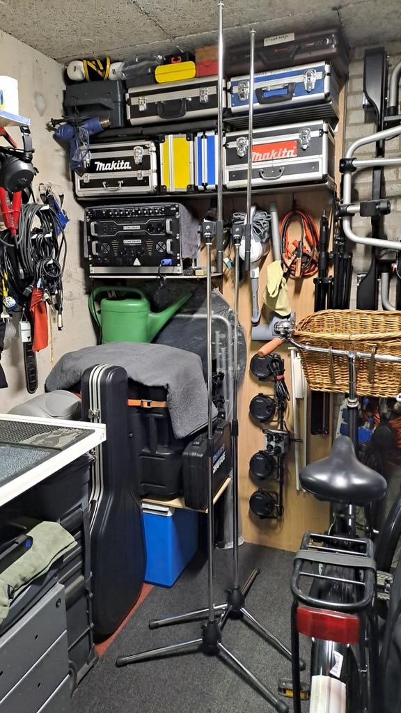 2x Alecto MS-100 mic.statieven., Ophalen