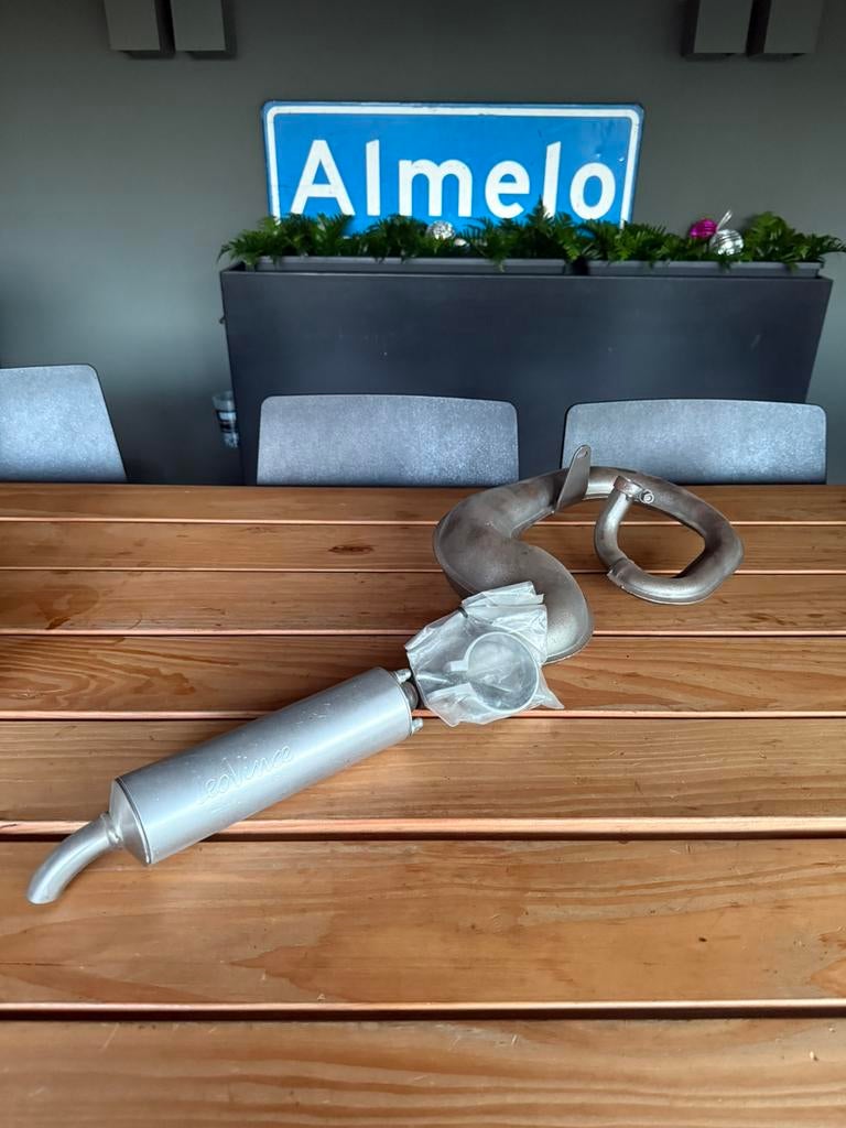 Nieuw oldscool leovince uitlaat krul, Ophalen of Verzenden, Nieuw