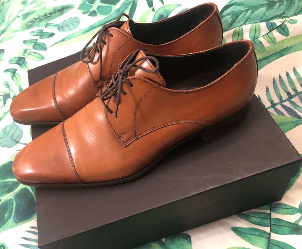 McGregor Distinction Nette Schoenen Maat 43, Kleding | Heren, Ophalen of Verzenden, Zo goed als nieuw, Bruin, Veterschoenen