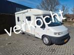Hymer Swing met frans bed, Fiat, Treinzit, Bedrijf, Hymer