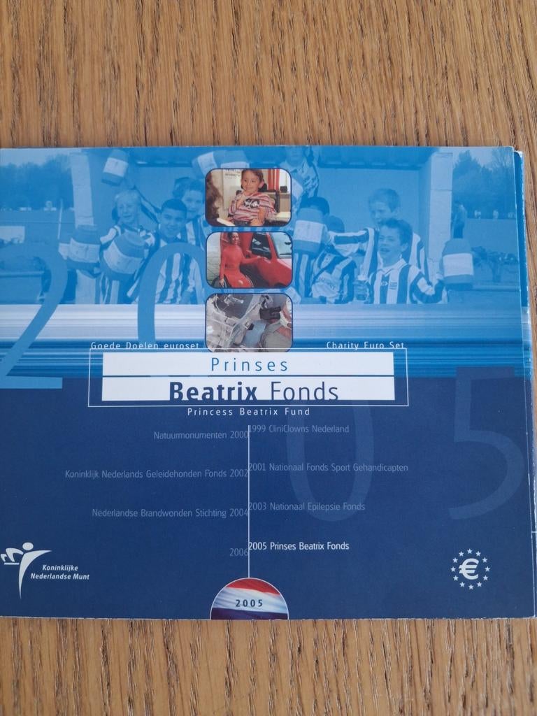 Prinses Beatrix Fonds euromunten set 2005, Ophalen of Verzenden