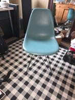 Vitra Eames- Plastic chair  - Blauw/Groen, Ophalen, Gebruikt, Overige kleuren, Modern, Eames stijl