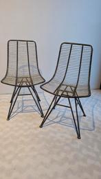 PTMD wire chair/ eetkamerstoelen, Ophalen, Twee, Zwart, Zo goed als nieuw