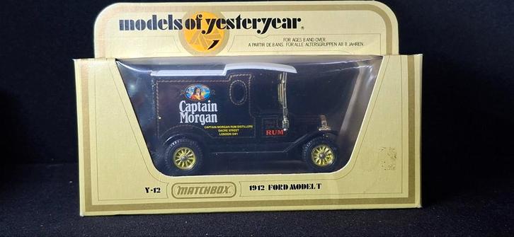 Matchbox Models of Yesteryear - 1912 Ford Model T. Y12, Hobby en Vrije tijd, Modelauto's | 1:43, Zo goed als nieuw, Auto, Overige merken