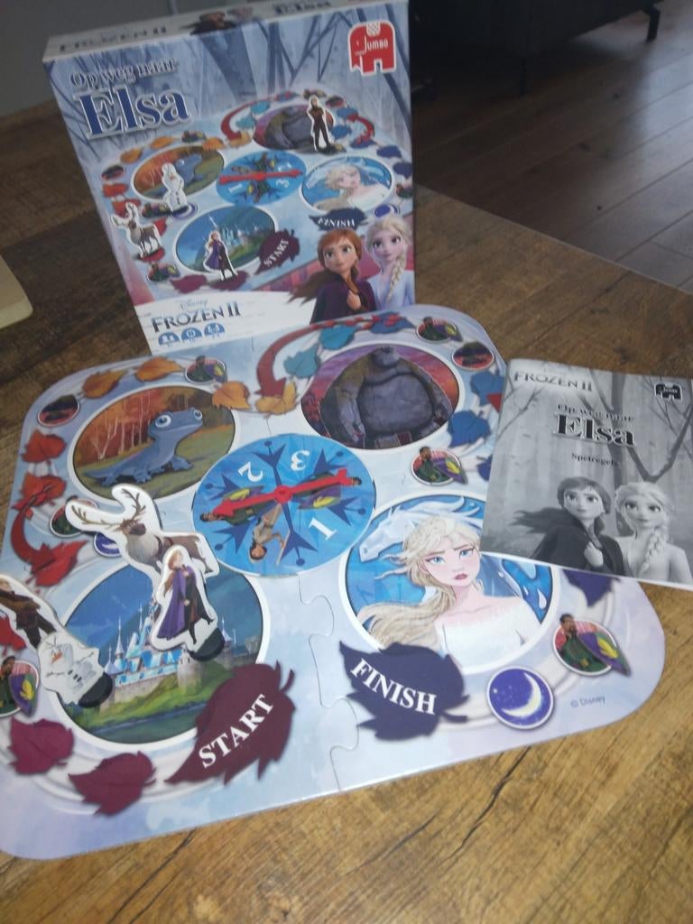Onderweg naar Elsa, Hobby en Vrije tijd, Gezelschapsspellen | Bordspellen, Ophalen of Verzenden