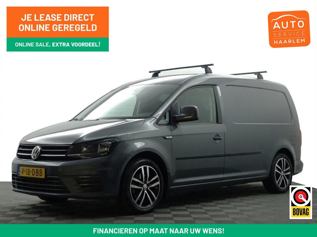 Volkswagen Caddy Maxi 2.0 TDI 180pk Euro 6 Highline L2 Aut-, Stof, Gebruikt, 4 cilinders, Met garantie (alle)